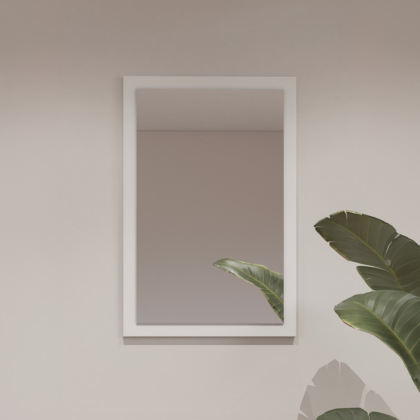 Spiegel Crotone - Wit