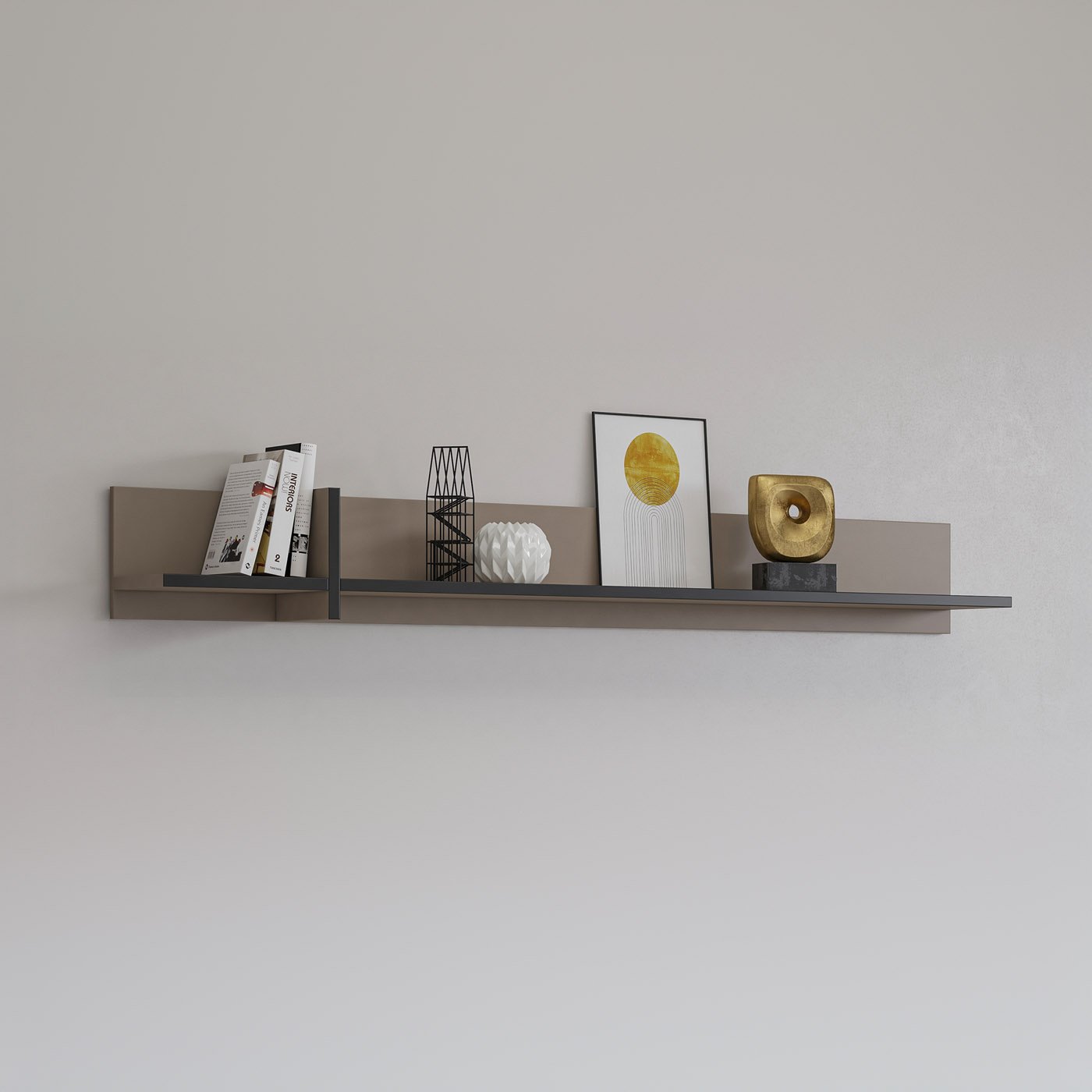 Wandplank Crotone - Taupe