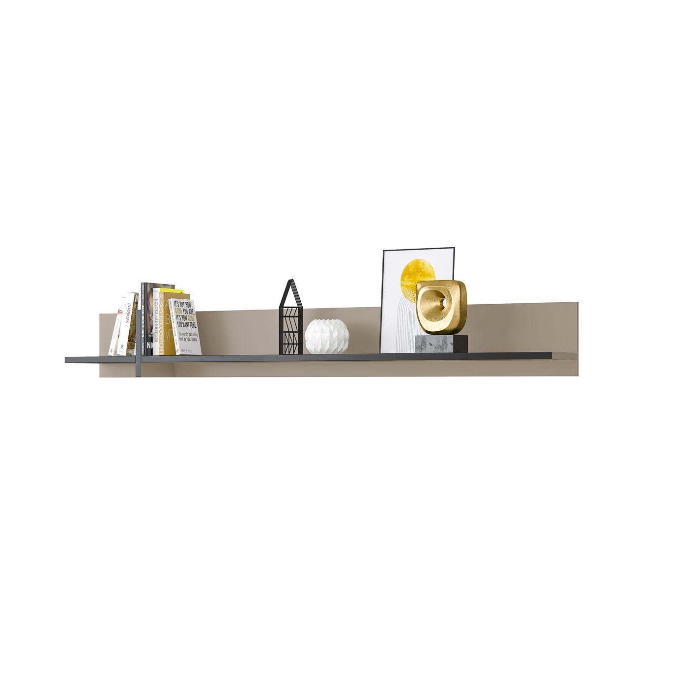 Wandplank Crotone - Taupe