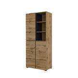 Opbergkast Crotone - 3-deurs - Wotan Eiken