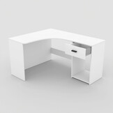 Hoekbureau Corsa - Wit