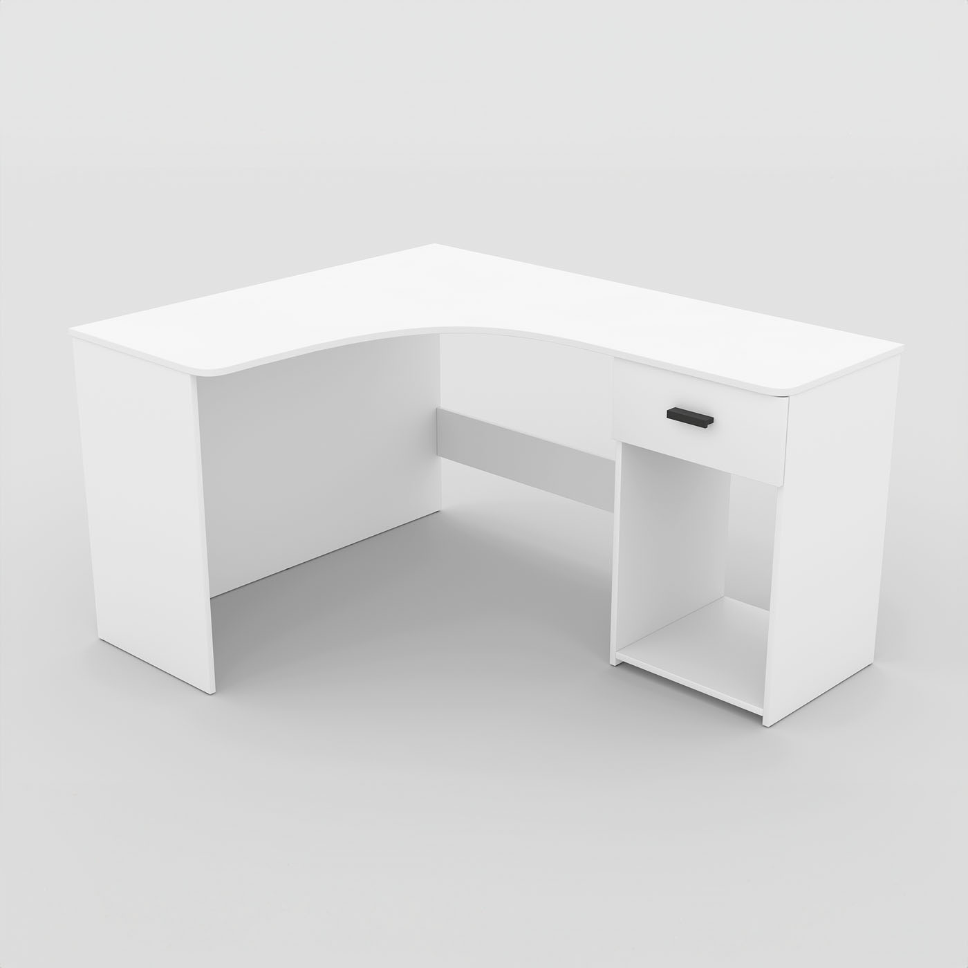 Hoekbureau Corsa - Wit