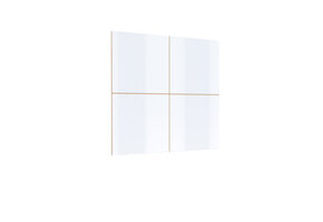 Wandpaneel Celano - Vierkant - Wotan Eiken / Wit