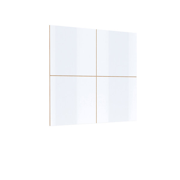 Home365 Wandpaneel Celano - Vierkant - Wotan Eiken / Wit