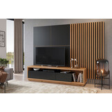 Wandpaneel Celano - Verticaal - Wotan Eiken / Zwart