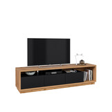 TV-meubel Celano - Wotan Eiken / Zwart