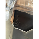 2dekans Hoofdbord Basic 140 x 100 - Skaileer Zwart - (Stofschade bovenkant)