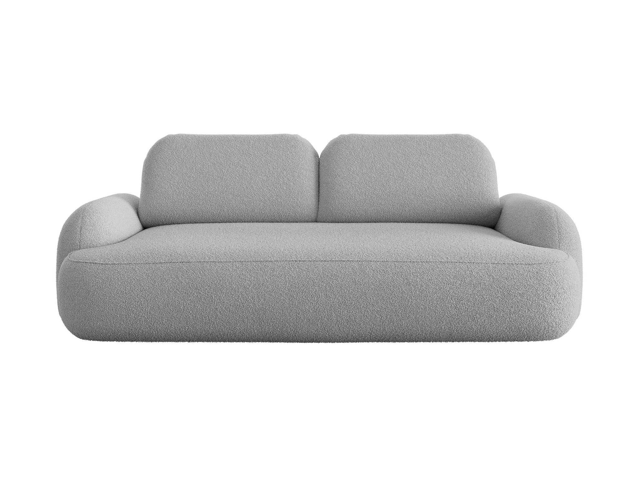 OP=OP Slaapbank met Opbergruimte Morris Teddy stof Licht Beige | Zitbank