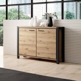 Dressoir Akven - 2-deurs - Wotan Eiken