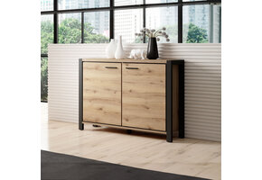 Dressoir Akven - 2-deurs - Wotan Eiken