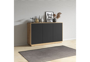 Dressoir Asmund - 3-deurs - Wotan Eiken