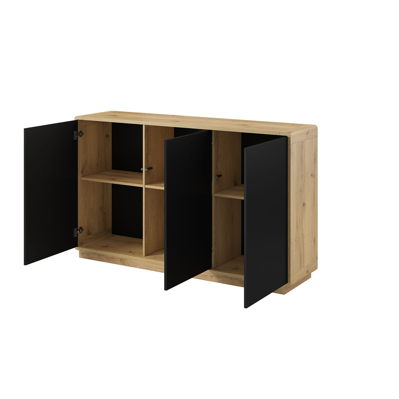 Dressoir Asmund - 3-deurs - Wotan Eiken