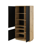 Opbergkast Asmund - 3-deurs - Wotan Eiken