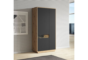 Opbergkast Asmund - 3-deurs - Wotan Eiken