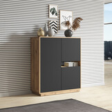 Dressoir Asmund - 3-deurs verhoogd - Wotan Eiken