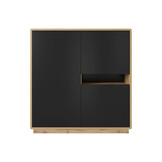 Dressoir Asmund - 3-deurs verhoogd - Wotan Eiken