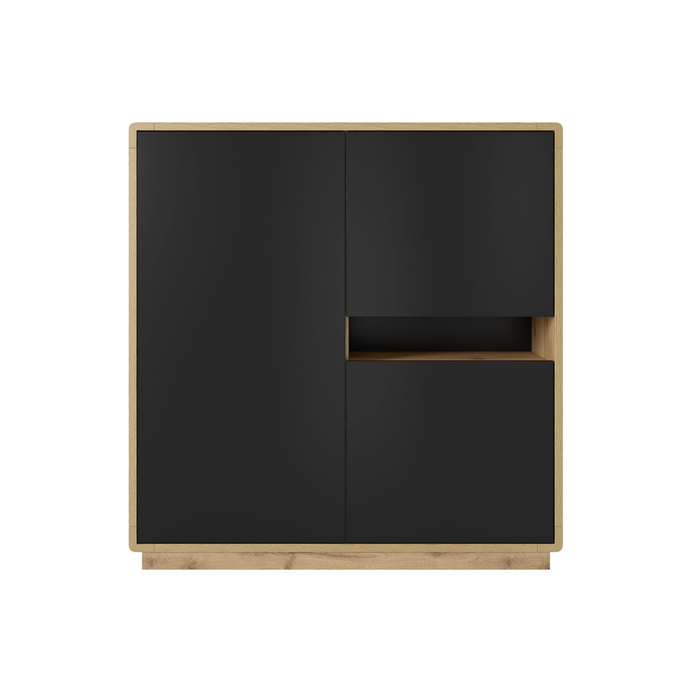 Dressoir Asmund - 3-deurs verhoogd - Wotan Eiken