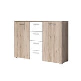 Dressoir Bern - 2-deurs incl. 4 lades - Naturel