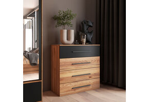 Ladekast Bern - 4 lades - Wotan Eiken