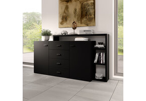 Dressoir Bologna - Zwart