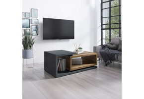 Salontafel Bologna - Vuren / Antraciet