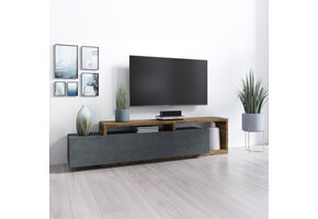 TV-meubel Bologna - Vuren / Antraciet