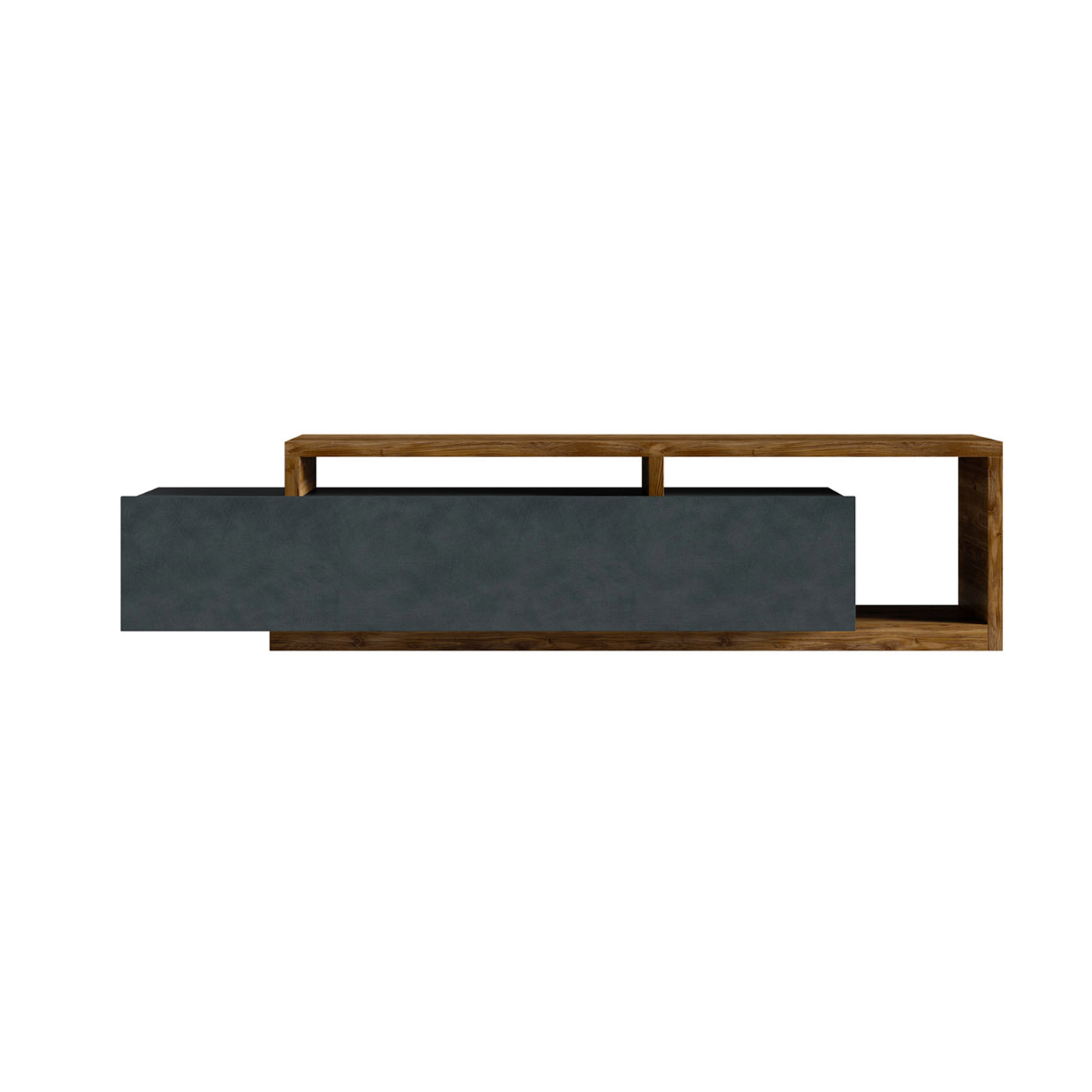 TV-meubel Bologna - Vuren / Antraciet