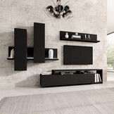 Wandcombinatie Bologna - Zwart