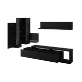 Wandcombinatie Bologna - Zwart