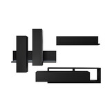 Wandcombinatie Bologna - Zwart