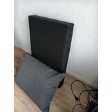 2dekans U-bank Kos | 2 Kleurig - Antraciet met zwarte leuningen | Slaapbank met opbergruimte -  Niet in originele verpakking - Kans op schade