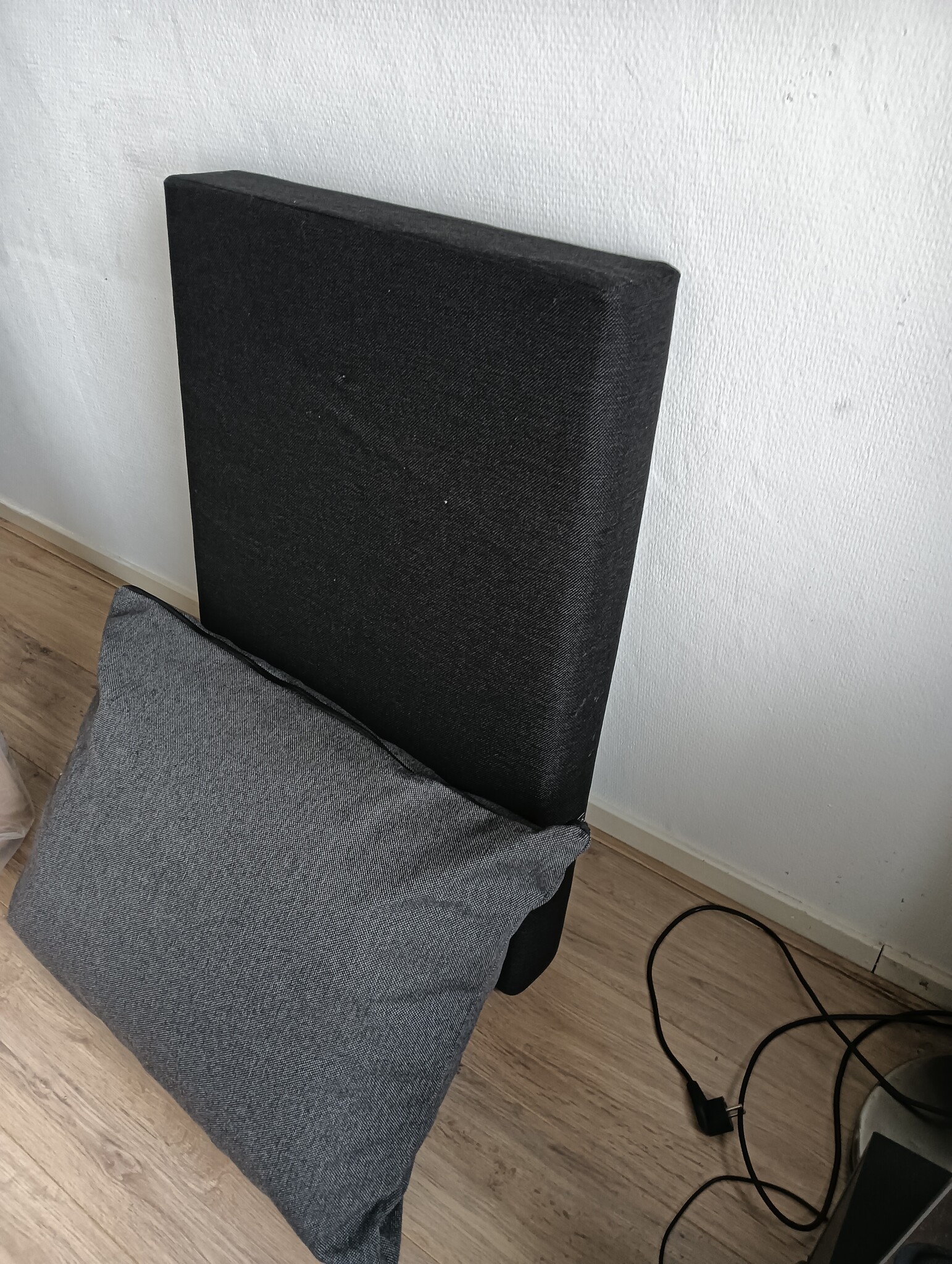 2dekans U-bank Kos | 2 Kleurig - Antraciet met zwarte leuningen | Slaapbank met opbergruimte -  Niet in originele verpakking - Kans op schade