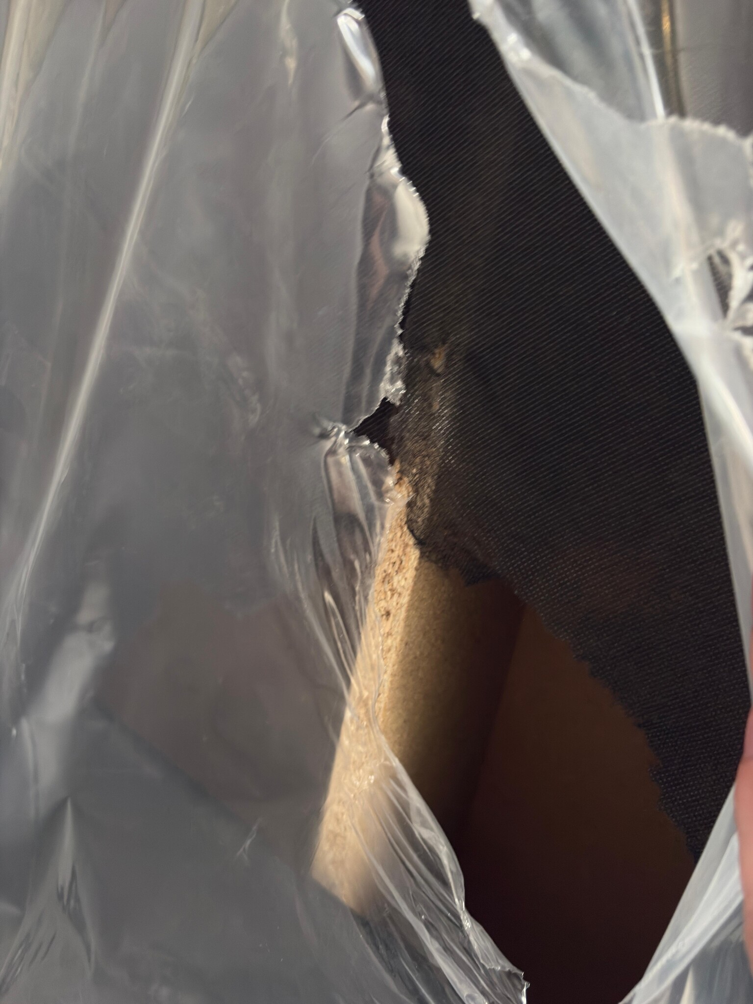 2dekans Vaste Boxspring Box Zonder Matras 70 x 200 Zwart - (Schade Achterkant)