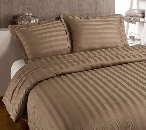 Hotel Stripe Taupe
