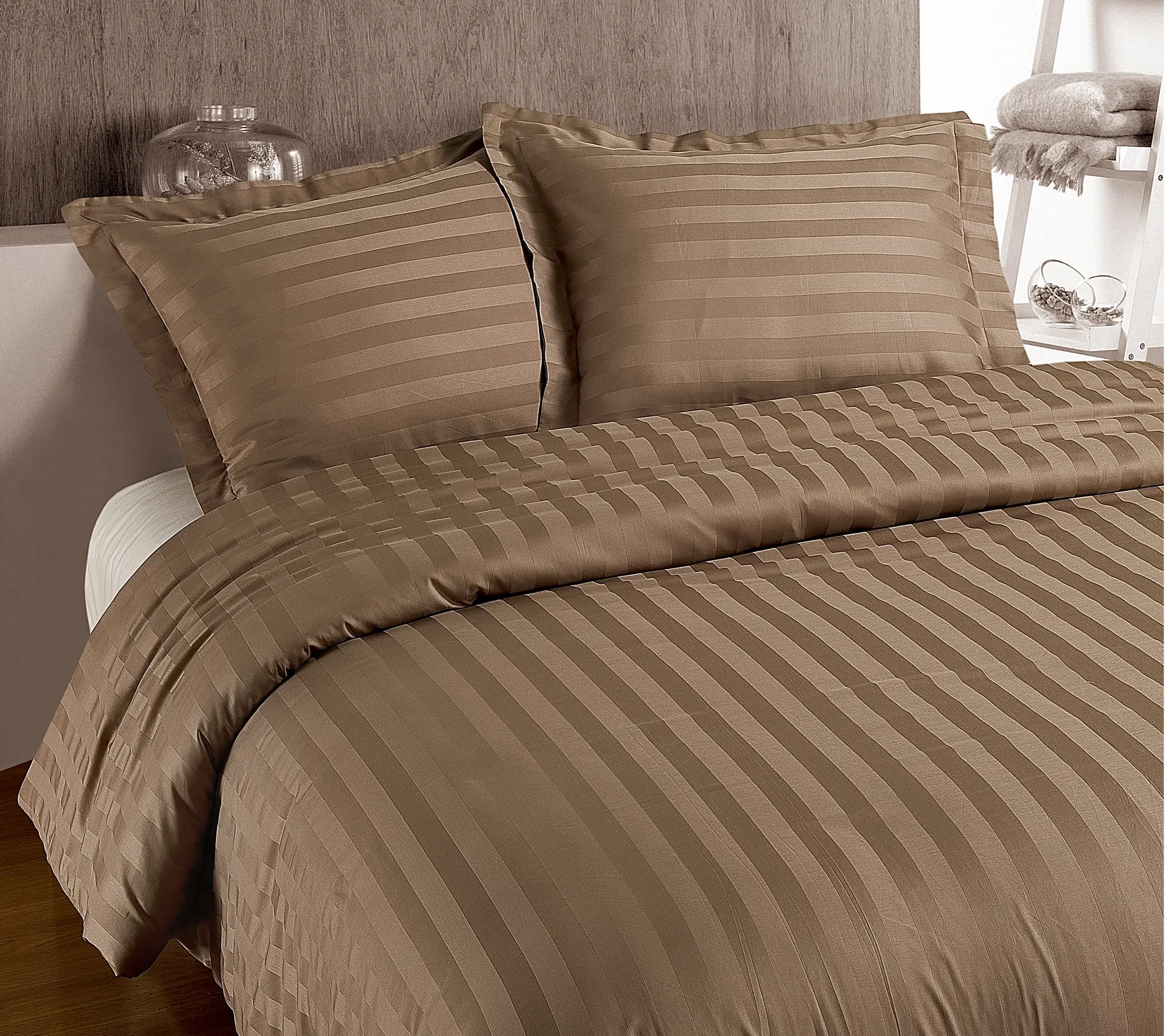 Hotel Stripe Taupe