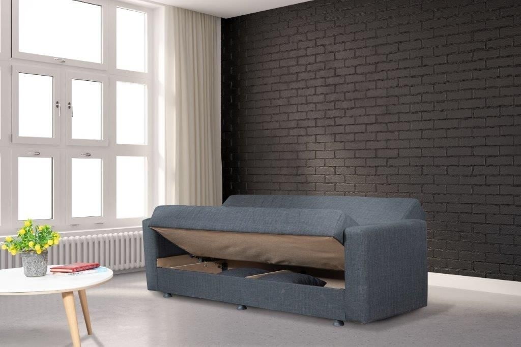 2dekans Slaapbank Verona - Moderne Slaapbank - Antraciet - Niet in originele verpakking