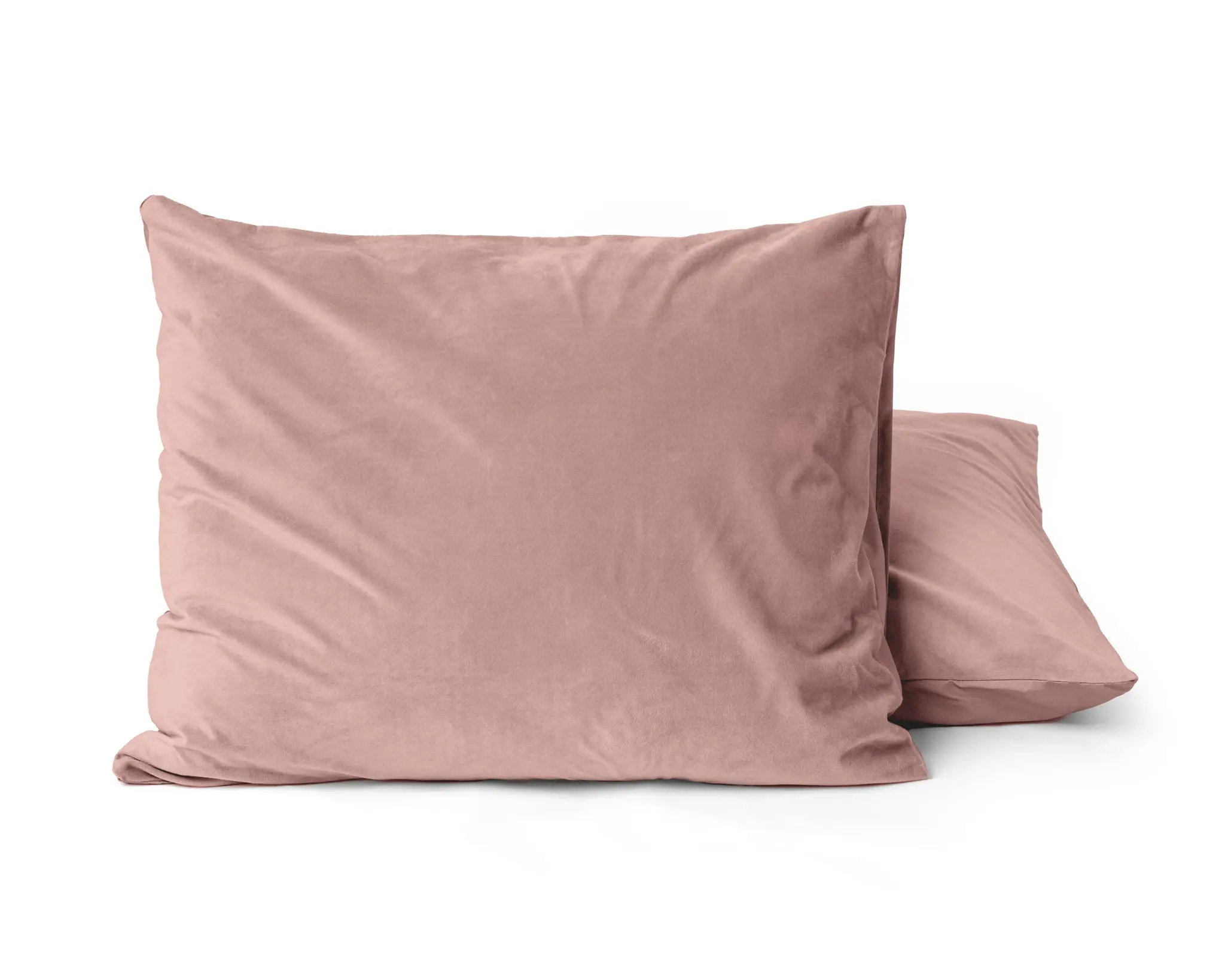 Sleeptime Velvet 2 in 1 kussenslopen Oud Roze 60 x 70