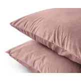 Velvet 2 in 1 kussenslopen Oud Roze 60 x 70