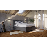 OP=OP Elektrische Boxspring Otto 160 x 200 Antraciet | Incl voetbord