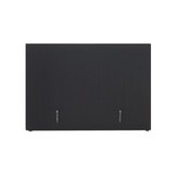 2dekans Hoofdbord Basic Zwart 180 x 100  - (Stofschade Achterkant)