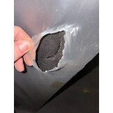 2dekans Hoofdbord Basic Zwart 180 x 100  - (Stofschade Achterkant)