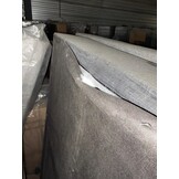 2dekans Harde Box Zonder Matras 90 x 200 Antraciet - (Schade + Niet in originele verpakking dus kans op stofschade)