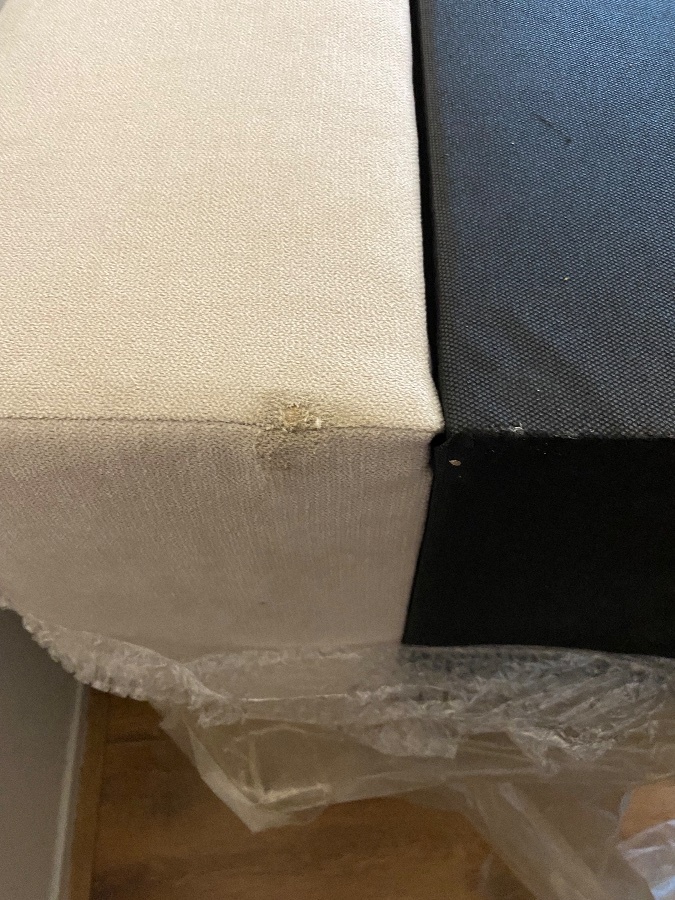 2dekans Opberg Boxspring Levi 160 x 200 Licht Beige - (Stofschade hoekjes - Niet in originele verpakking - Kans op schade)