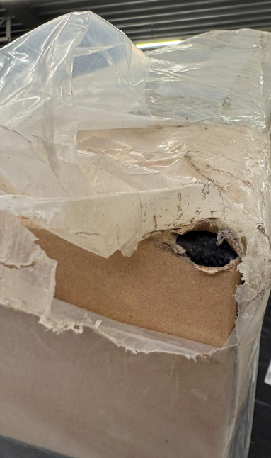 2dekans Boxspring Basic 200 x 220 Zwart - (Schade aan beide boxen + Niet meer in originele verpakking)