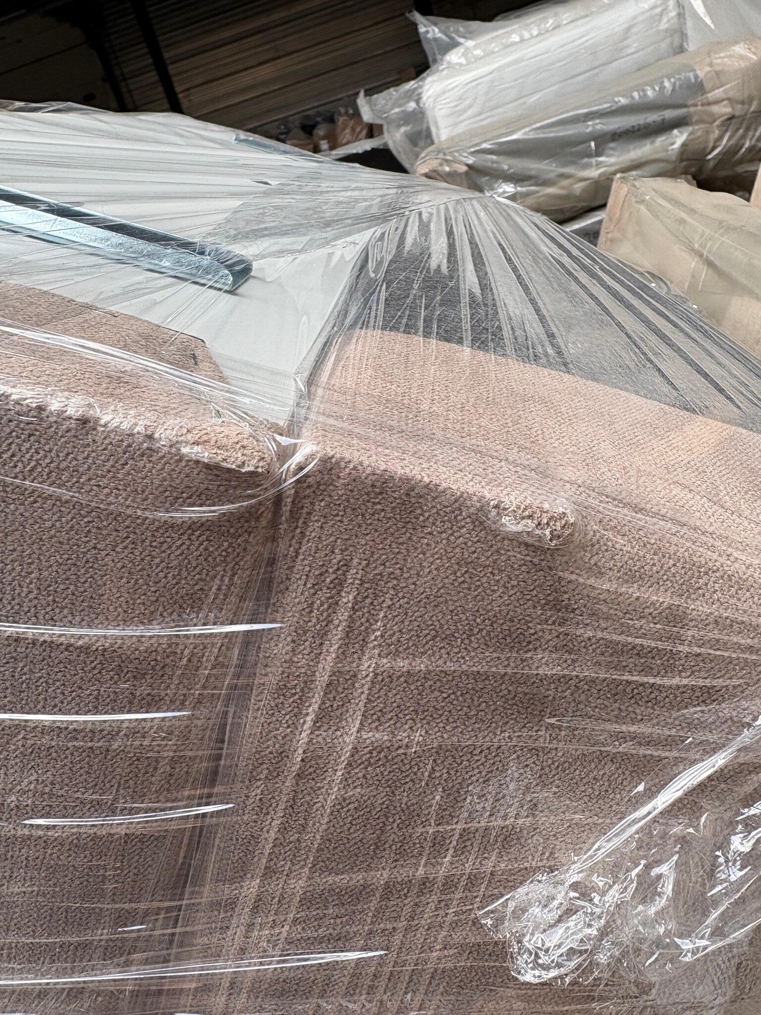 2dekans Opberg Box Links 80 x 200 Beige - incl. Matras (Stofschade hoek - Niet in originele verpakking - Kans op schade)