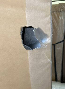 2dekans Opberg Box Links 80 x 210 Zwart - incl. Matras (Gat in bodemplaat - Niet in originele verpakking)