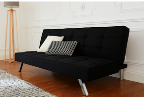 2dekans Sofabed Vancouver - Zwart - Direct Leverbaar - (Niet in originele verpakking - Kans op schade)