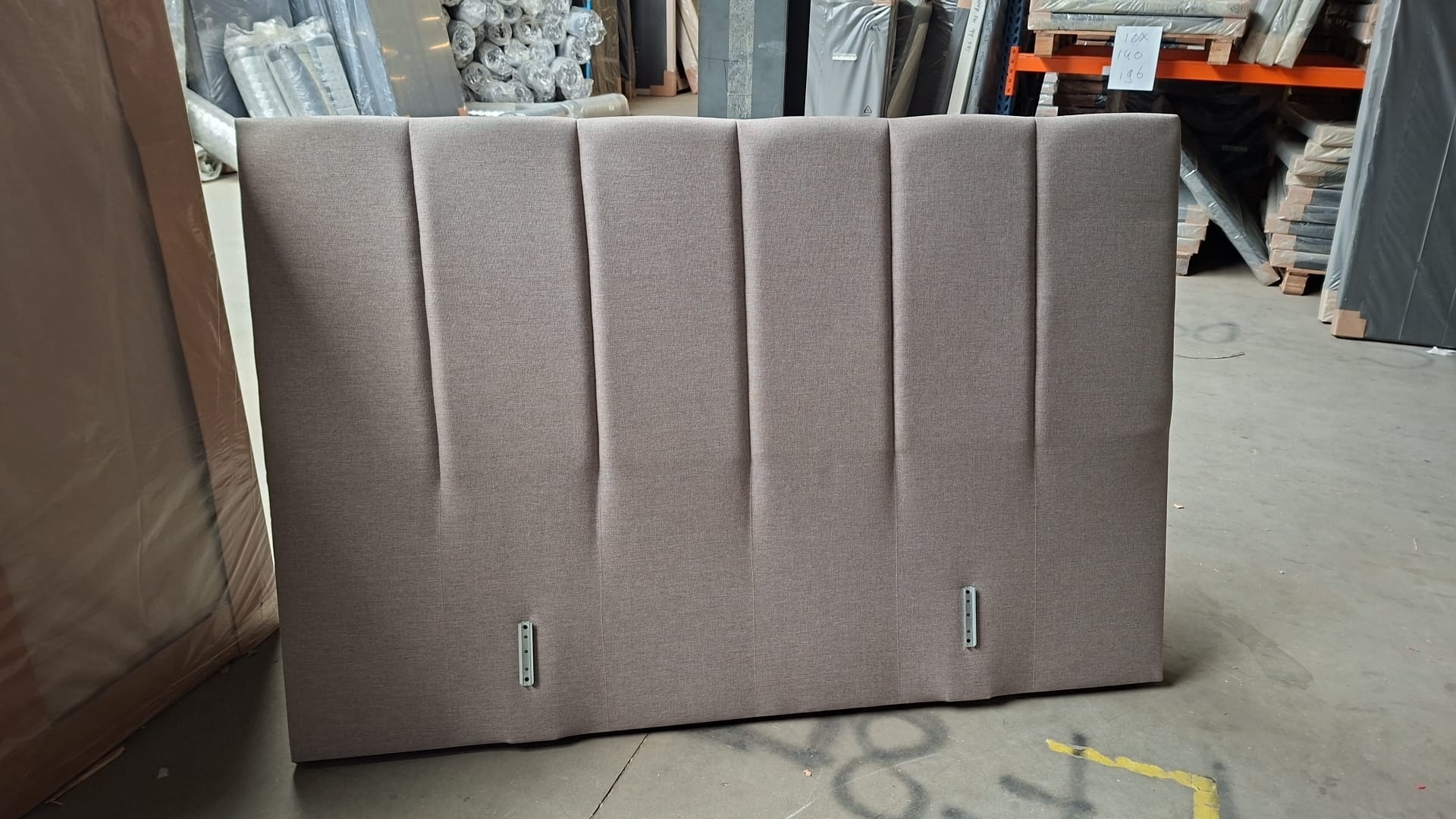 2dekans Opberg Boxspring Monza 180 x 200 Beige | 40 CM boxen | Zelf Montage (Niet in originele verpakking - Lichte schade)