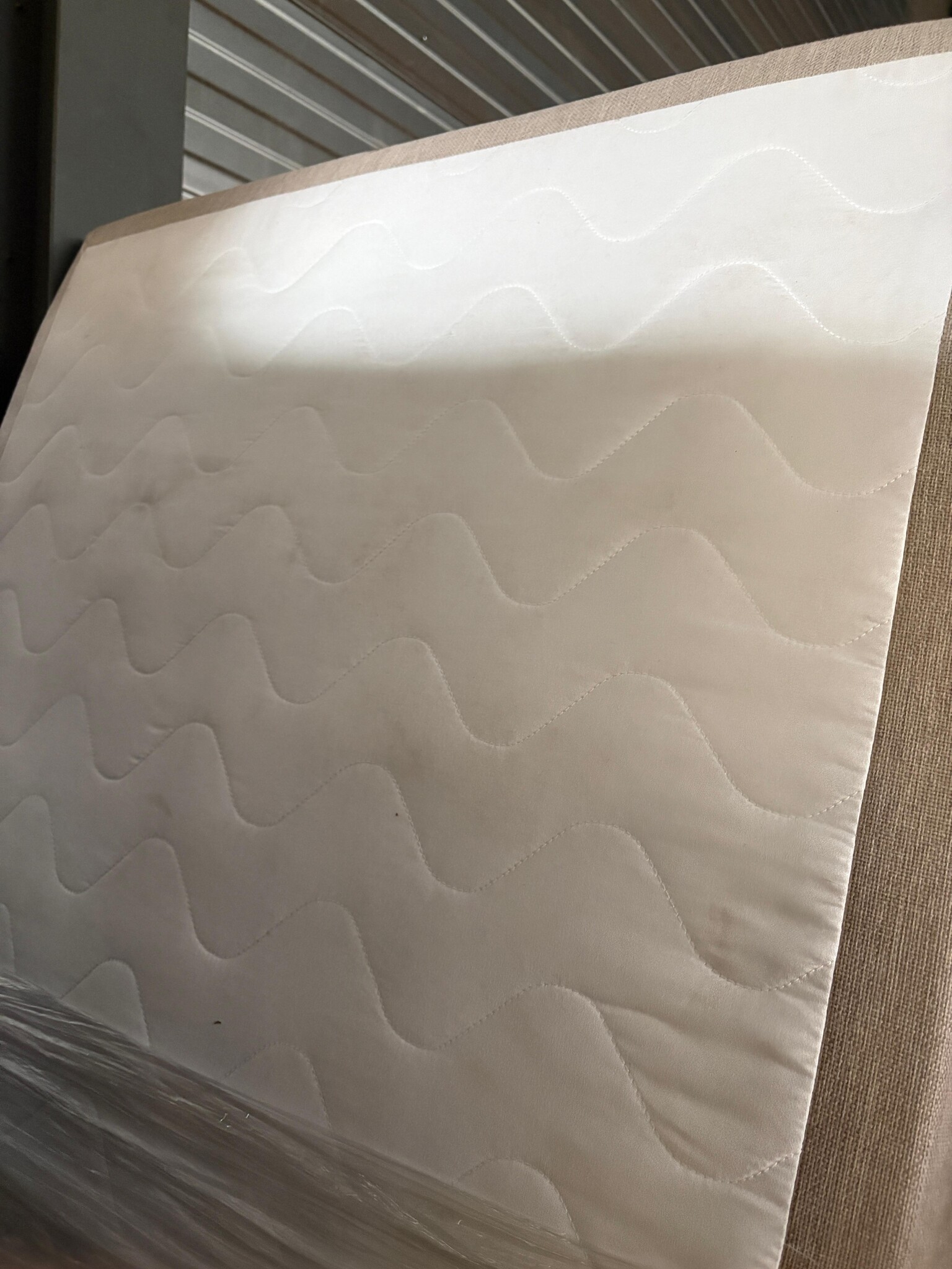 2dekans Opberg Box Rechts 90 x 200 Beige - incl. Matras (Vies - Niet in originele verpakking - Kans op schade)