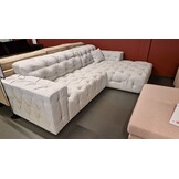 Showroommodel Loungebank Malibu Fluweel Antraciet - Rechts